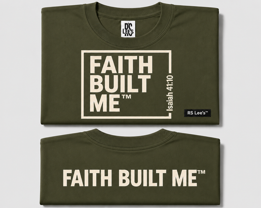 FAITH BUILT ME™ | Oversized Heavyweight Faith Tee