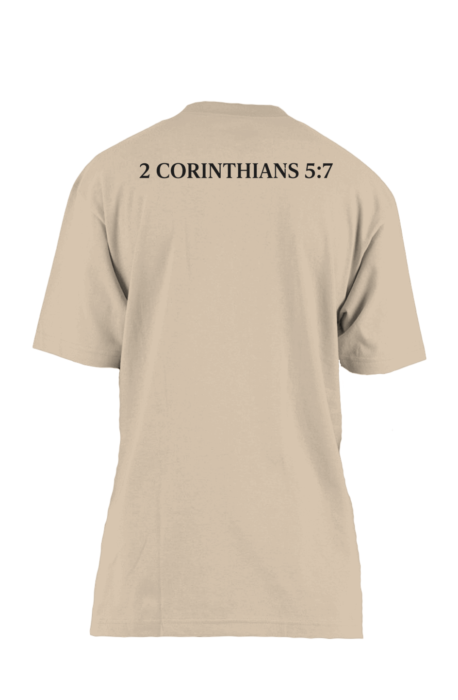 NOT BY SIGHT, BUT BY FAITH™ | Oversized Premium Faith T-Shirt