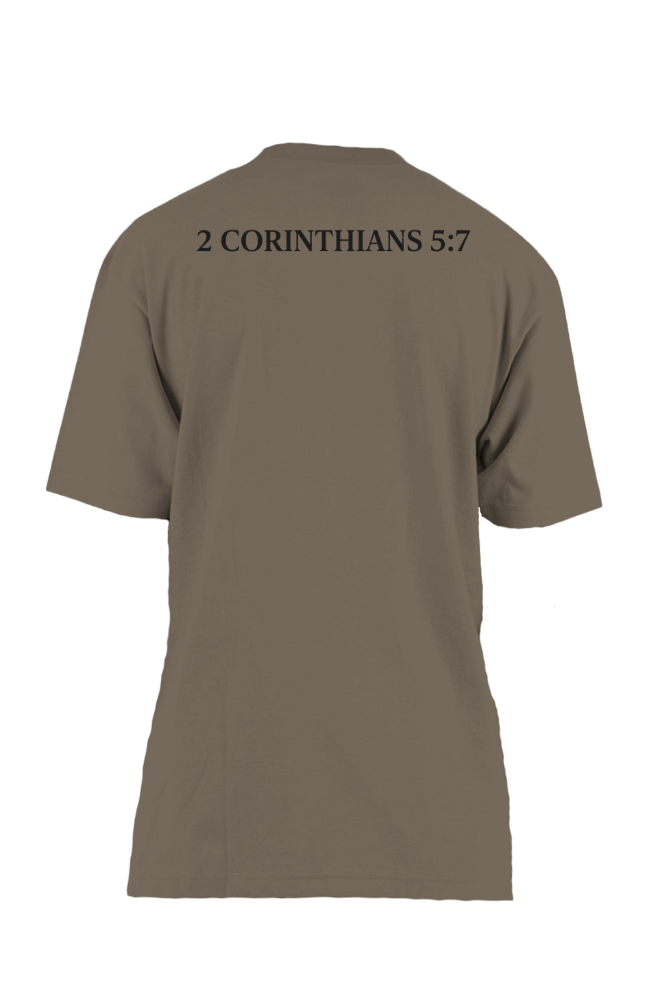 NOT BY SIGHT, BUT BY FAITH™ | Oversized Premium Faith T-Shirt