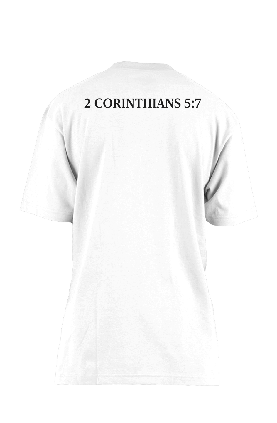 NOT BY SIGHT, BUT BY FAITH™ | Oversized Premium Faith T-Shirt