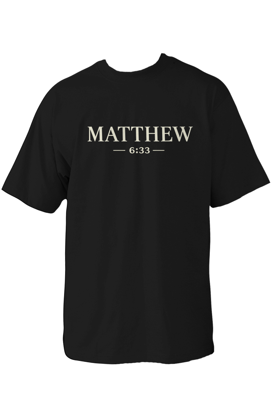 Matthew 6:33 Oversized Heavyweight T-Shirt