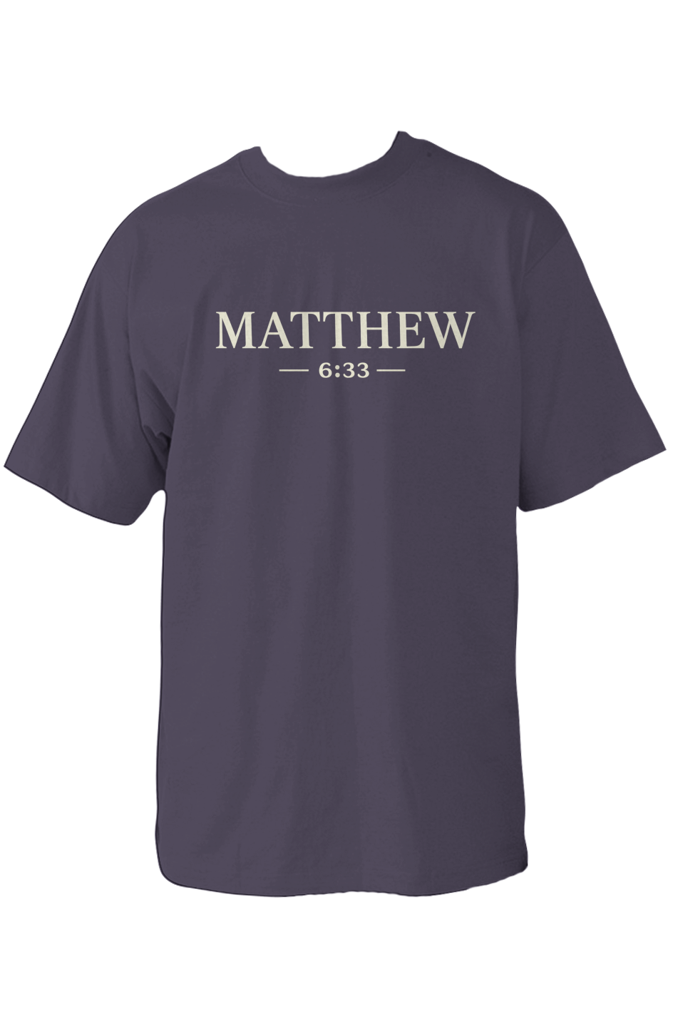 Matthew 6:33 Oversized Heavyweight T-Shirt
