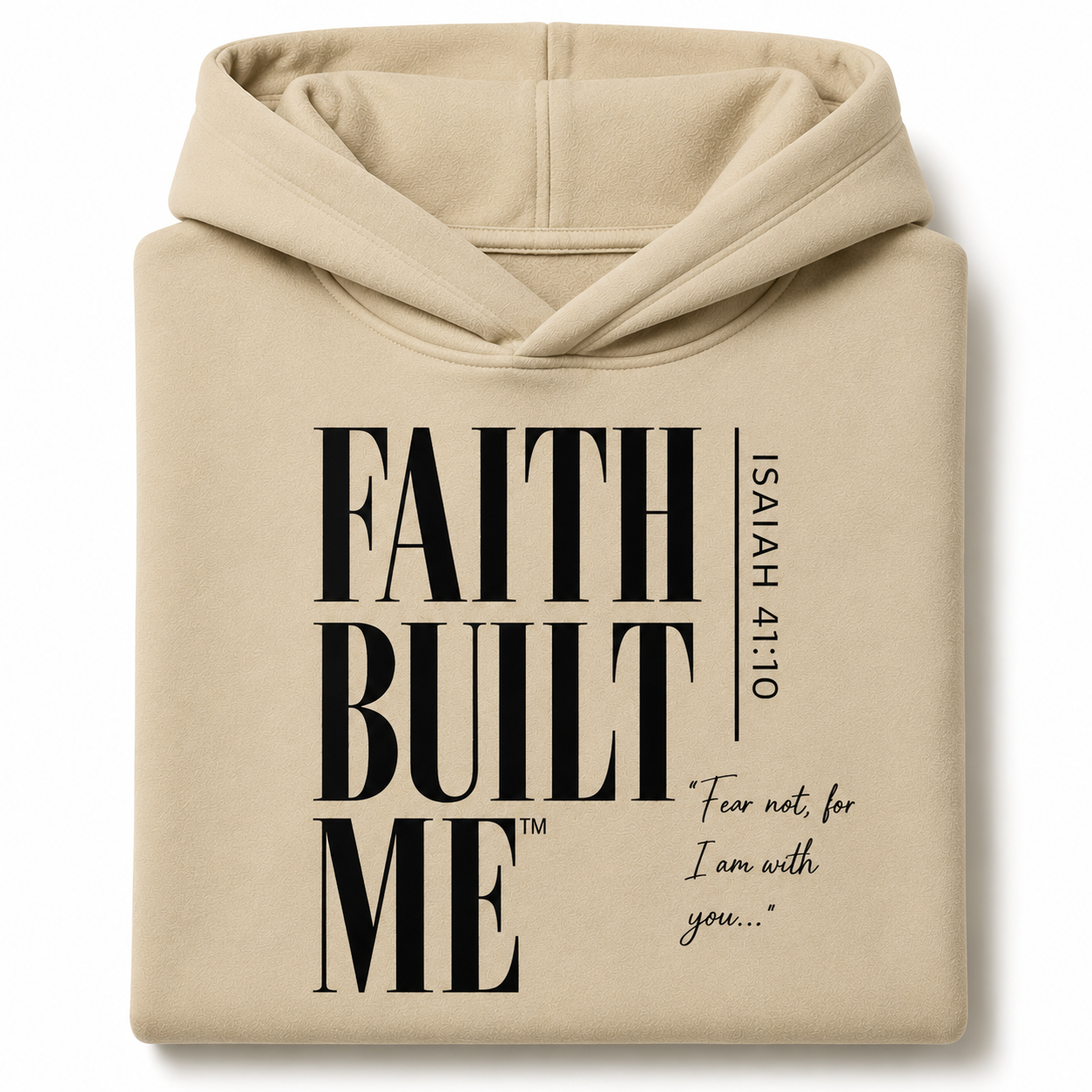 Pro-Found Godly Faith Built Me™ Premium Heavyweight Hoodie