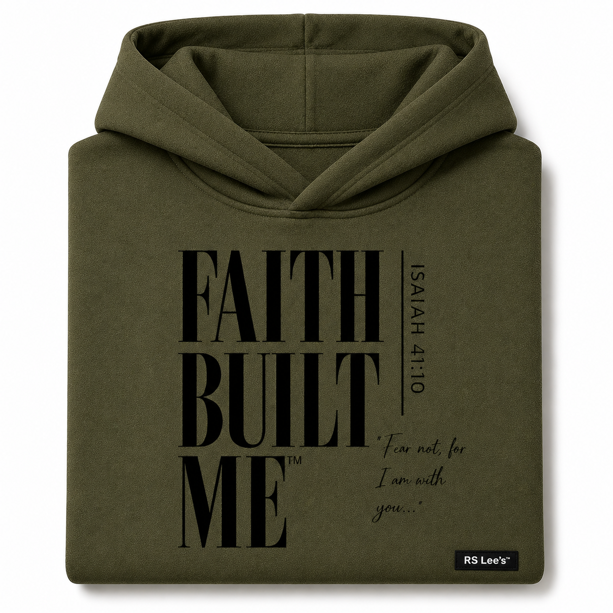 Pro-Found Godly Faith Built Me™ Premium Heavyweight Hoodie