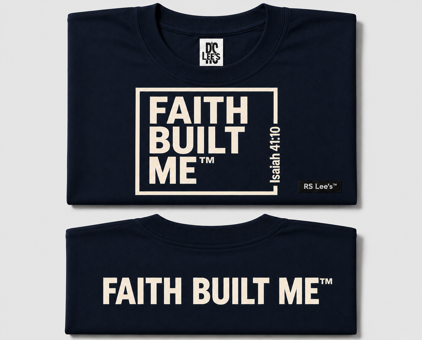 FAITH BUILT ME™ | Oversized Heavyweight Faith Tee