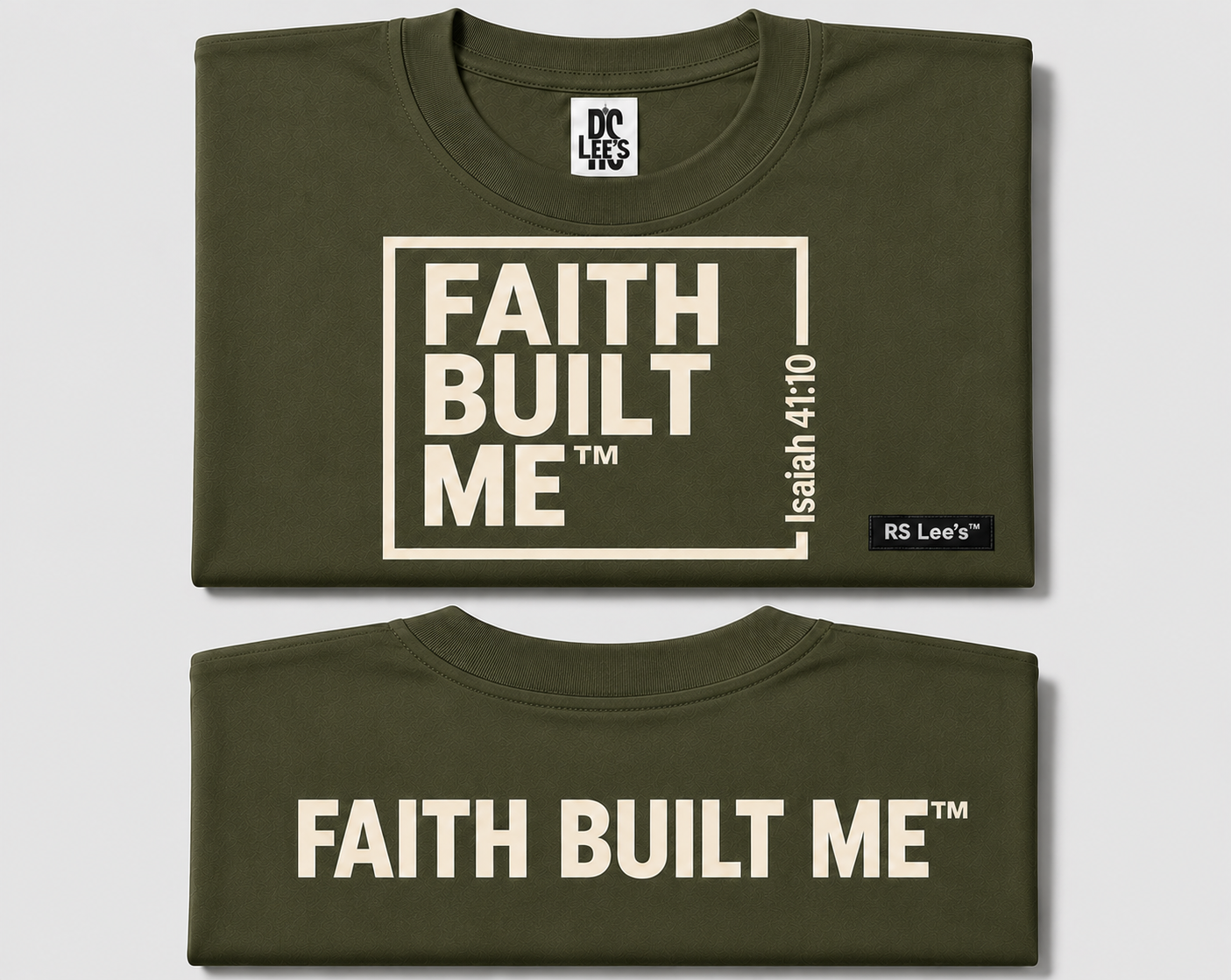 FAITH BUILT ME™ | Oversized Heavyweight Faith Tee