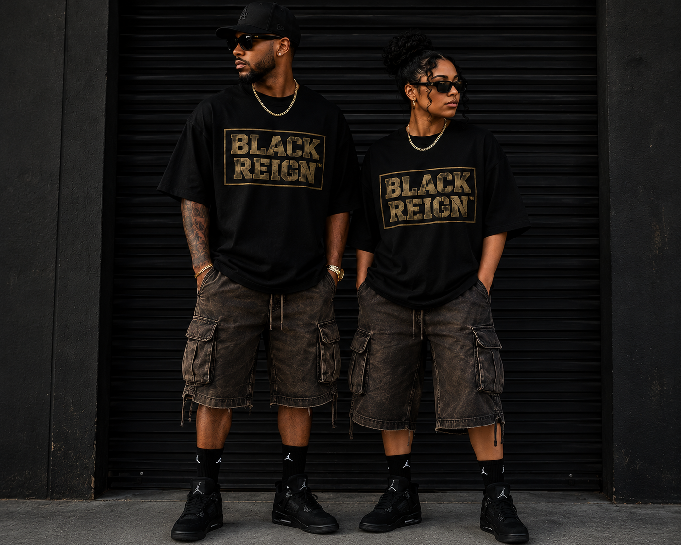 Black Reign™ Premium Oversized Tee
