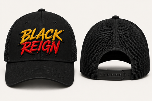 BLACK REIGN™ Premium Trucker Cap