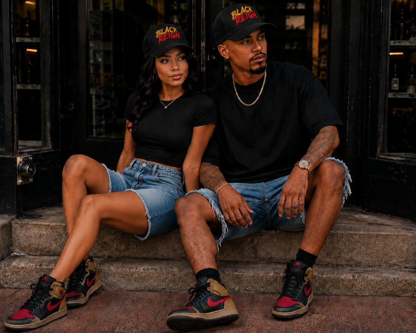 BLACK REIGN™ Premium Trucker Cap
