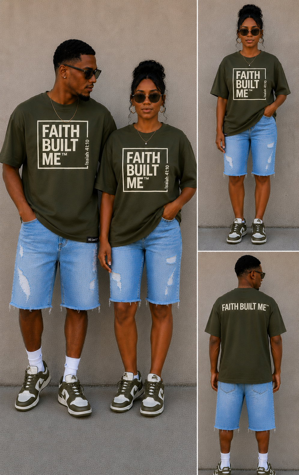 FAITH BUILT ME™ | Oversized Heavyweight Faith Tee