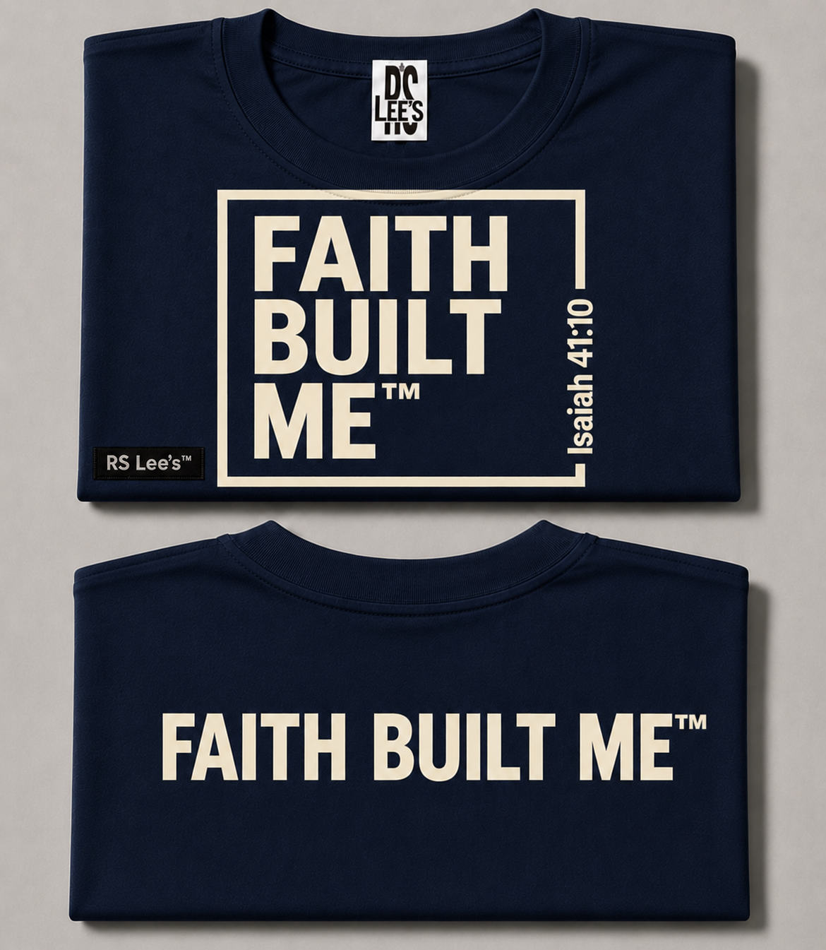 FAITH BUILT ME™ | Oversized Heavyweight Faith Tee