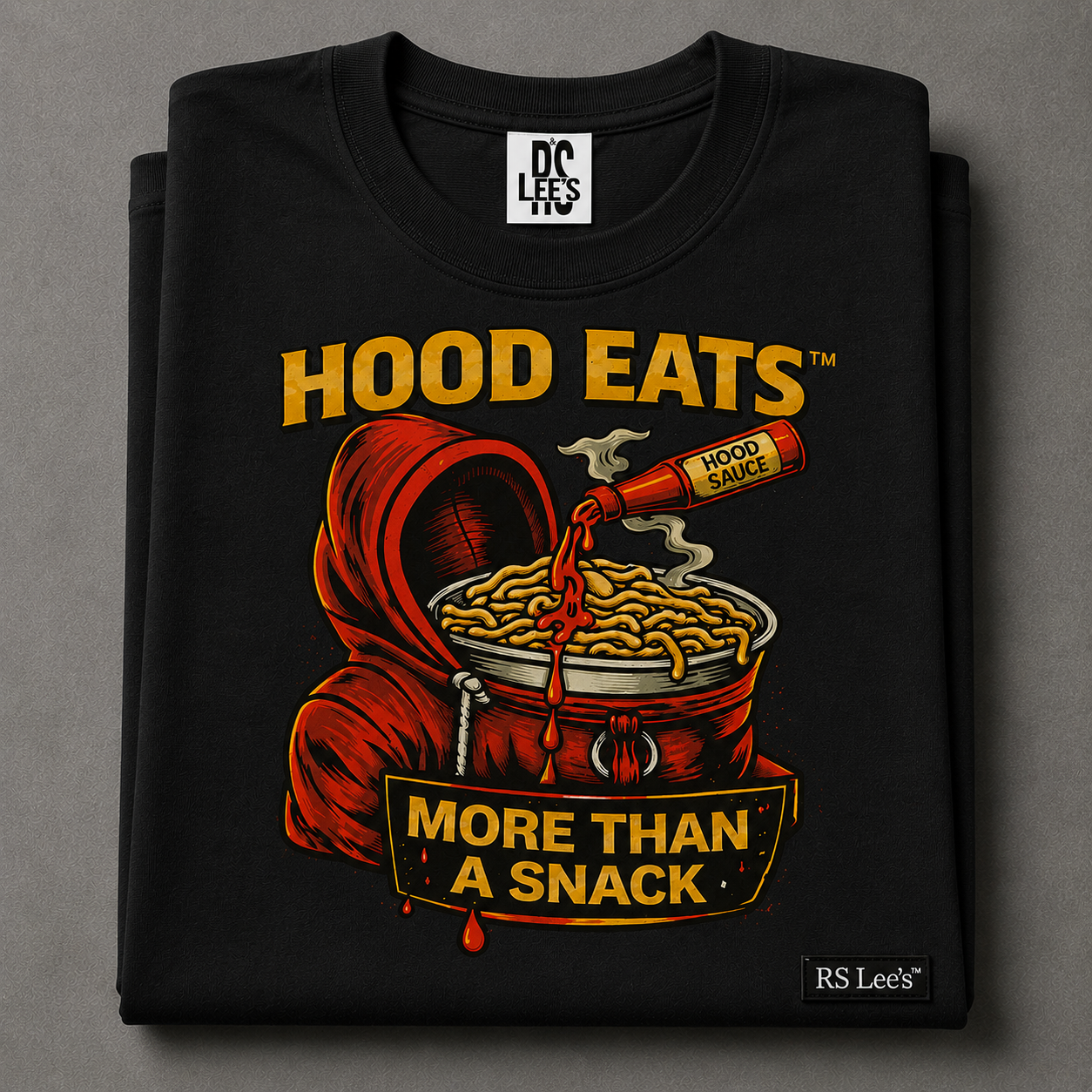 Hood Eats™ – More Than a Snack- Oversized Tee