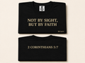 NOT BY SIGHT, BUT BY FAITH™ | Oversized Premium Faith Tee